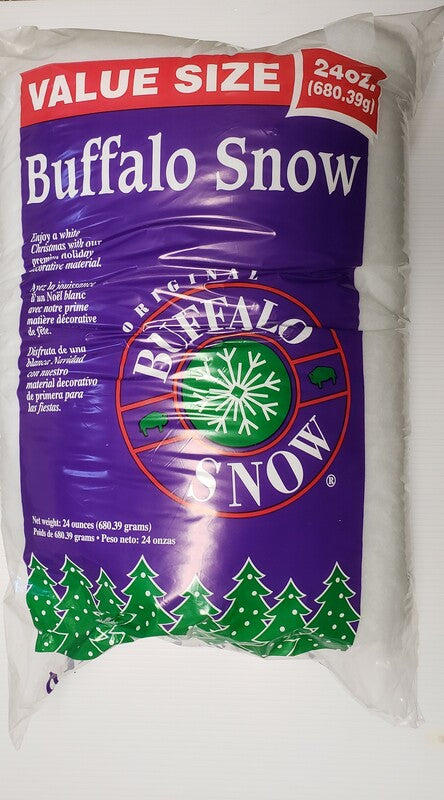 Buffalo Fluff Christmas Decoration Polyester 1 pk B00316-CS