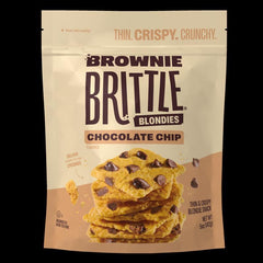 Sheila G's Blondie Chocolate Chip Brownie Brittle 5 oz. Bagged - Total Qty: 1212 SG1274 (12-Pack)