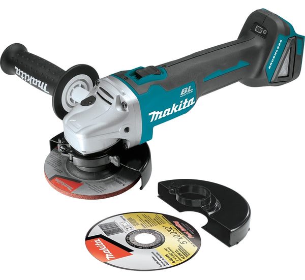 Makita XAG04Z 18V LXT Lithium-Ion Brushless Cordless 4-1/2" / 5" Cut-Off/Angle Grinder, Tool Only