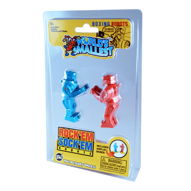Worlds Smallest Rock 'Em Sock 'Em Robots