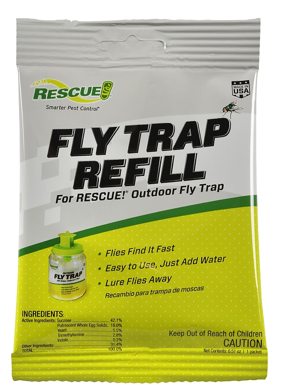 RESCUE! Reusable Fly Trap Bait Refill – Outdoor Use