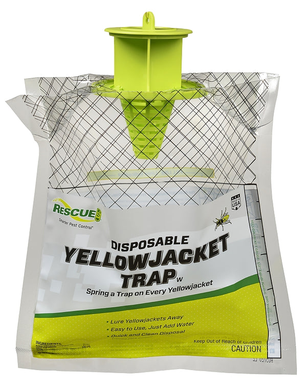 RESCUE! Disposable Yellowjacket Trap - Central & Eastern Formula YJTD-DB12-E