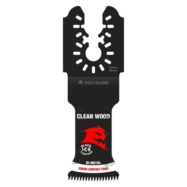 Diablo by Freud DOU125JBW3 1-1/4 in. Universal Fit Bi-Metal Oscillating Blades for Clean Wood (3-Pack)