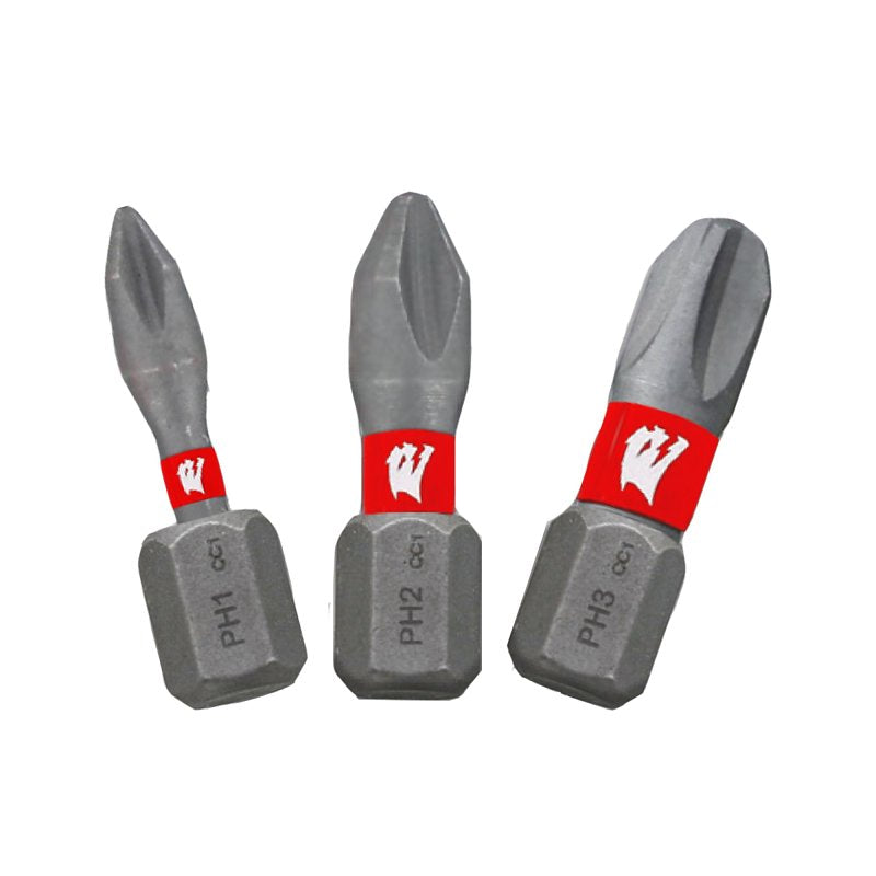Diablo by Freud DPHV1-S3 1 in. Phillips Drive Bit Assorted Pack (3-Piece)