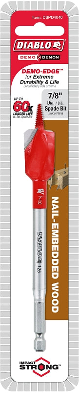 Freud-Diablo DB Spade BIT DEMODEMON 7/8 X 6 DSPD4040