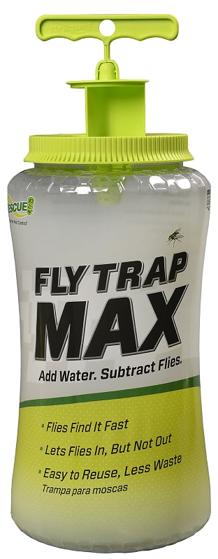 RESCUE! Fly Trap Max - Extra Large Reusable Outdoor Fly Trap FTM-BB4