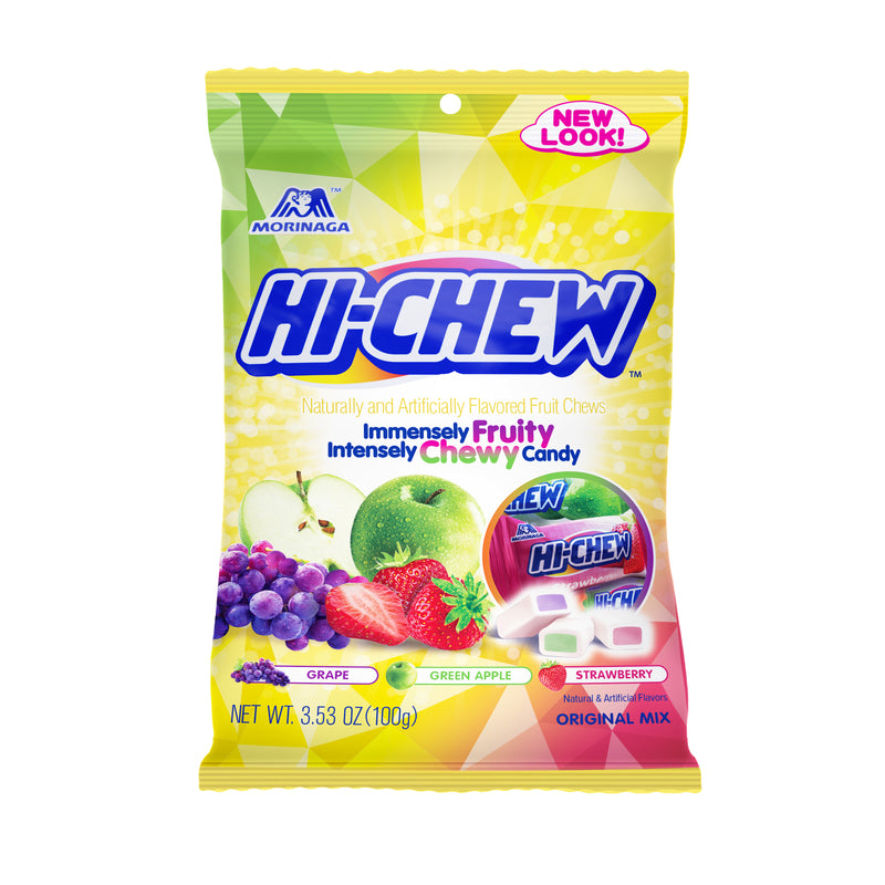 Morinaga Hi-Chew Fruit Chews, Regular Mix, 3.53 Ounce
