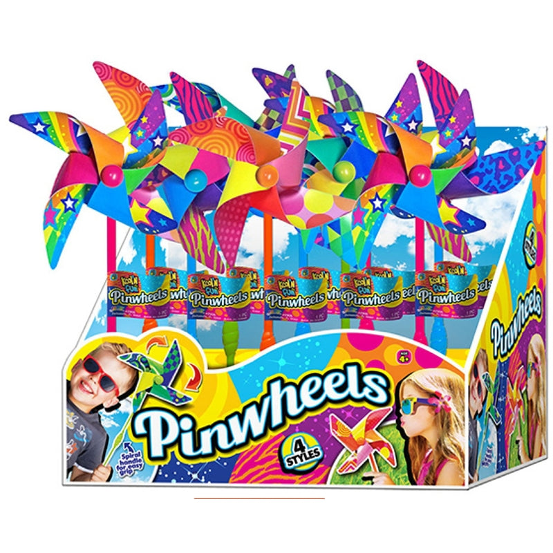 JA-RU 9061549 Kool N Fun Pinwheel, Pack of 24