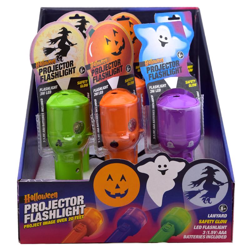 Shawshank LEDz Magic Season Projector Flashlight Halloween Decor - Case of: 1515