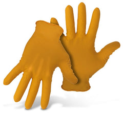 Grippaz G21081-L50OR Disposable Nitrile Glove, Orange