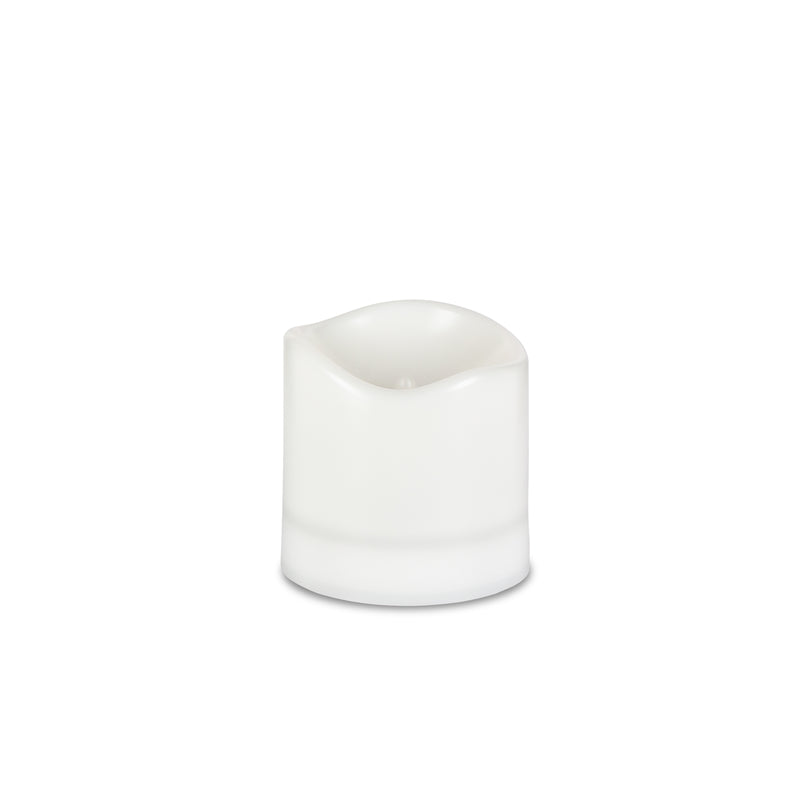 Gerson 44575-4" x 4" Solar Plastic Candle (Battery Included)
