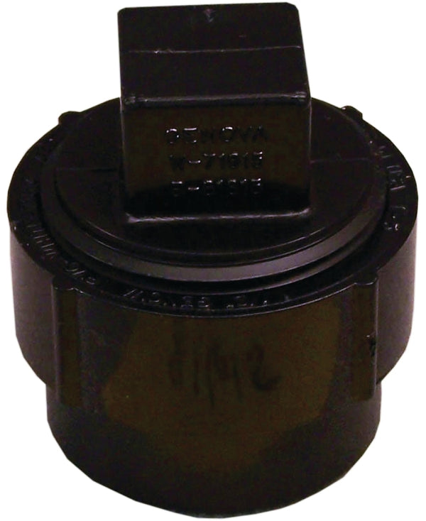 Canplas 11/2 Inch ABS Cleanout Adapter ABS Construction 103701ASBC