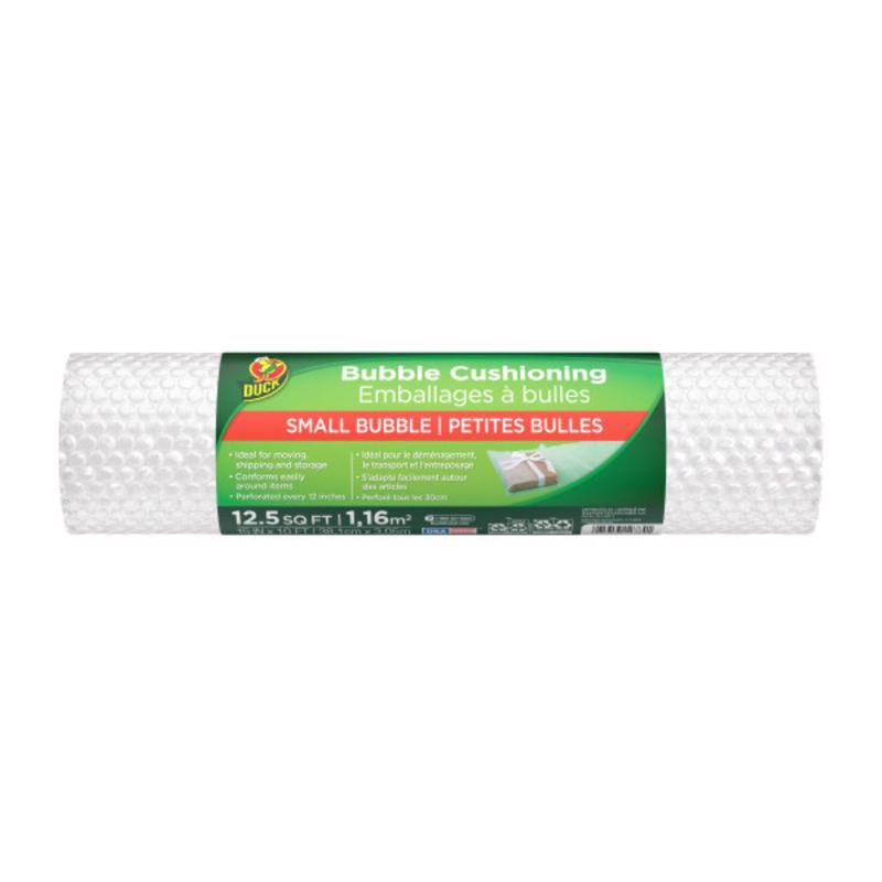 Duck 16" W x 9' L Bubble Wrap - Case of: 12