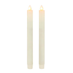 Gerson 44613 LED Candle Bisque