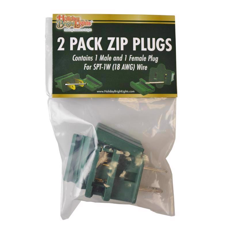 2 Piece Zip Plug set