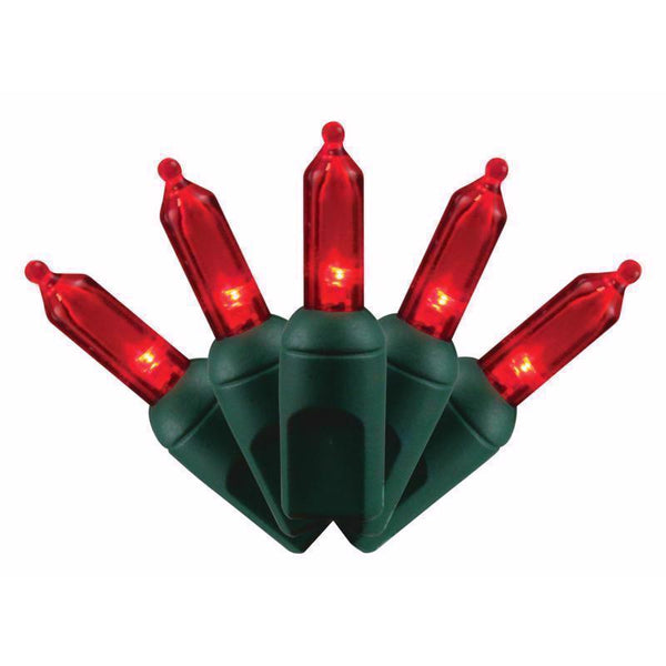 Celebrations T5 50L Red Christmas Lights T550RD6A