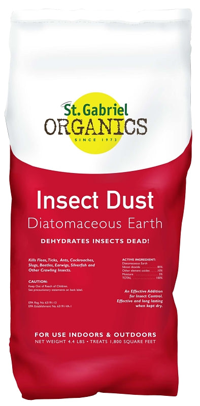 St. Gabriel Laboratories All Natural Indoor/Outdoor Insect Dust Repellent - 4.4 lb Bag 50020-7