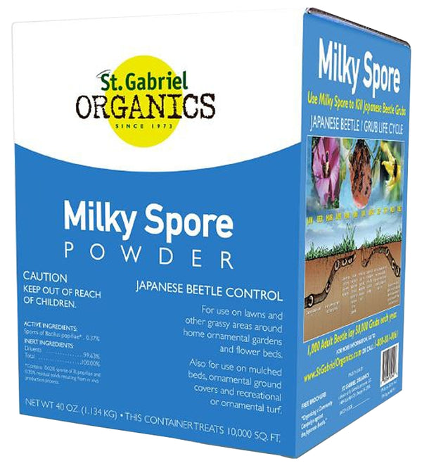 St. Gabriel Organics Gardener's Supply Company Milky Spore 40 Oz 80040-6