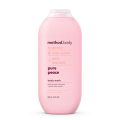 Method Body Wash, Pure Peace, Paraben and Phthalate Free, 18 oz (Pack of 1) 01855