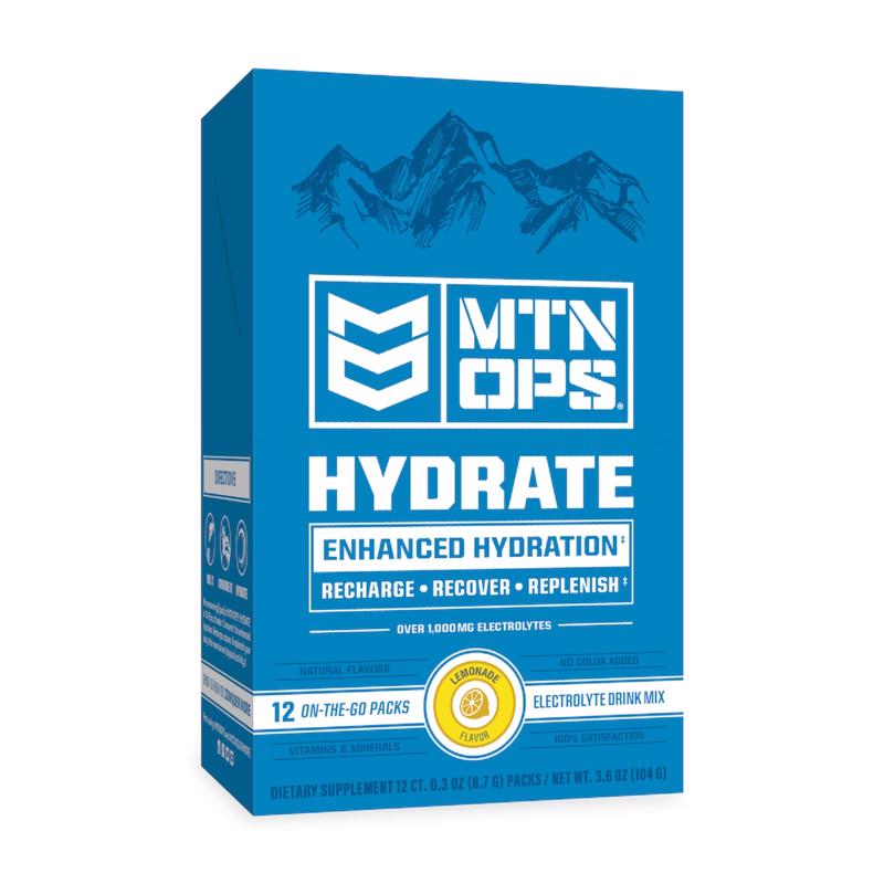 MTN OPS Hydrate Single Serve Supplement - Lemonade