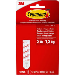 Command Medium Refill Strips [Removable]: 12-Pack (White) / 12-Pack 17021-12ESF