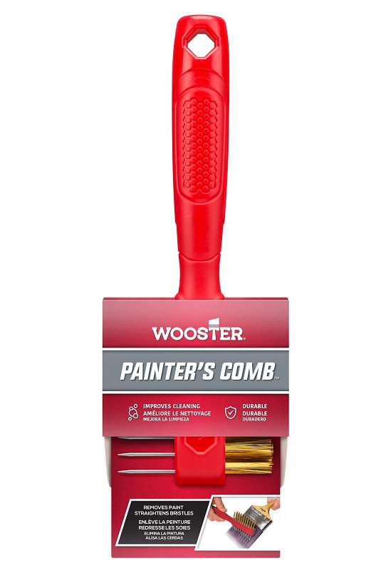 Wooster Stainless Steel Brush and Roller Cleaning Tool Beige