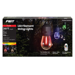 Feit Electric SL24-12RGBWWFIL LED string lights, multicolor
