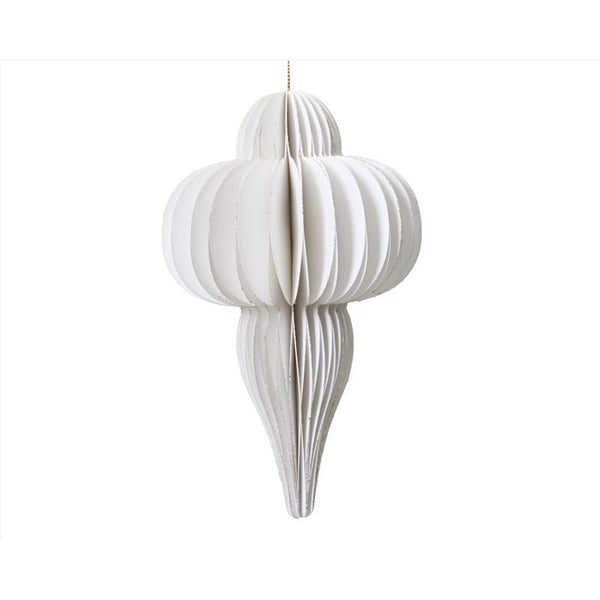 Decoris 9709248 holiday ornaments White
