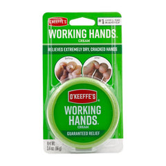 O'Keeffe's Working Hands Hand Cream, 3.4 oz Jar, 1 Pack for Extreme Dryness