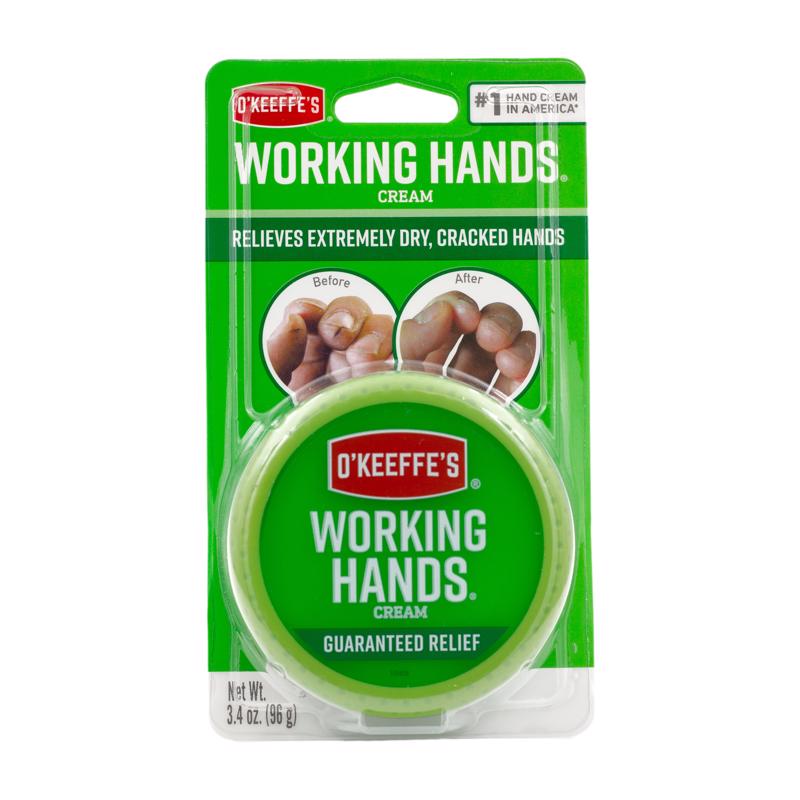 O'Keeffe's Working Hands Hand Cream, 3.4 oz Jar, 1 Pack for Extreme Dryness