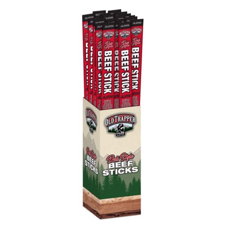 Old Trapper Deli Style Beef Stick Jalapeno 1.75oz