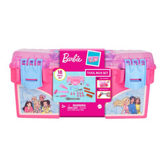 Barbie 470622 toy tool set, pink/blue