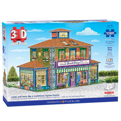 Eurographics 9910-6046 Book Shop 3d jigsaw puzzle