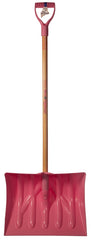 Mount Waldo Plastics MT WALDO PLASTICS 9118043 18 in. Shovel Snow with Ash Handle - Pink 18SFWP