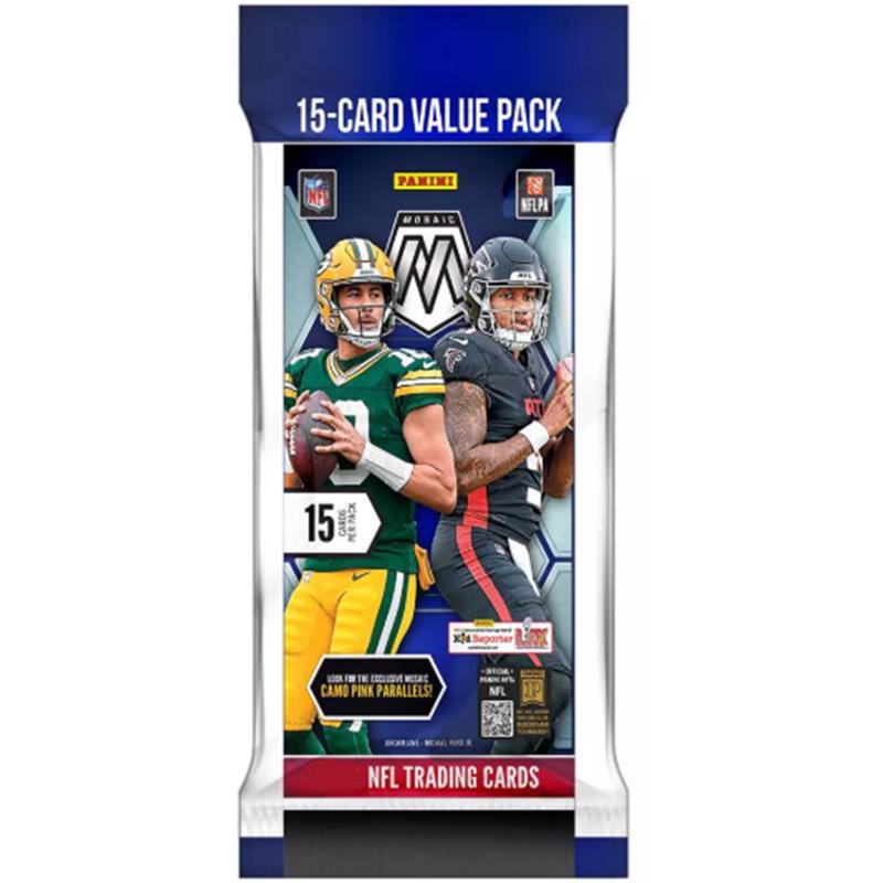 triple play vintage 2025 Mosaic Football Value Pack 2-18628-12