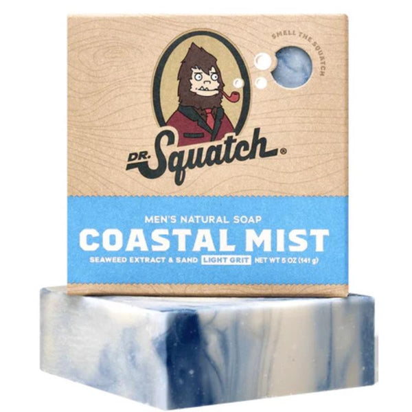 Dr. Squatch Coast Mist Bar Soap, 5 OZ RTLBARCSM-6-6