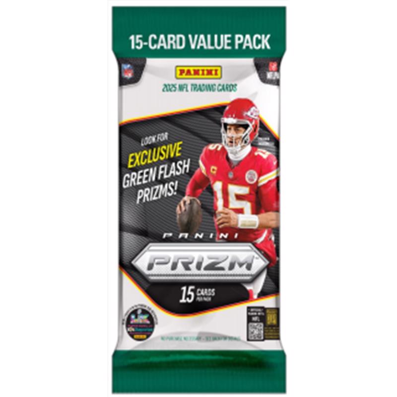 2025 Panini Prizm Football Trading Cards Fat Pack