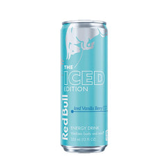 Red Bull Iced Edition Energy Drink, Iced Vanilla Berry, 12 fl. oz. can, with 114mg Caffeine, Taurine & B Vitamins RB248898
