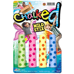 Ja-Ru DDI Sidewalk Chalk 4Pk AST 3514 (3-Pack)