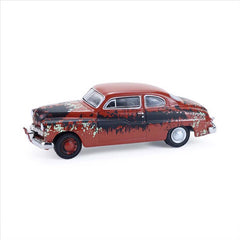Greenlight Collectibles 31180-C 1:64 Scale Hollywood Hitch and Tow Series 13 - True Romance Clarence and Alabama's 1974 Eldorado Convertible with 1972 C30 and Heavy Duty Car Hauler 48110