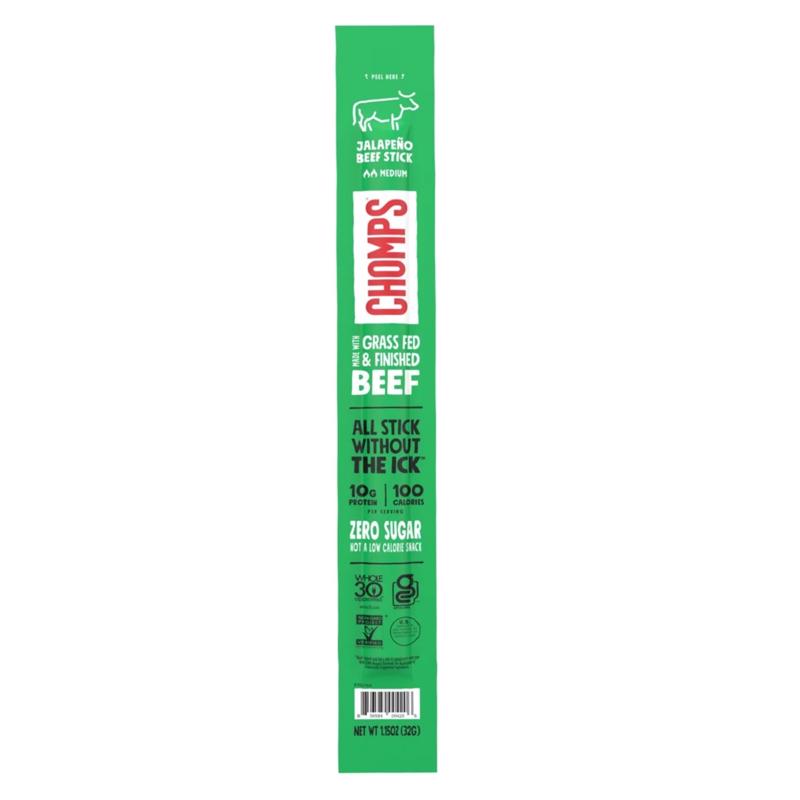 Chomps Beef Stick Jalapeno 1.15 OZ