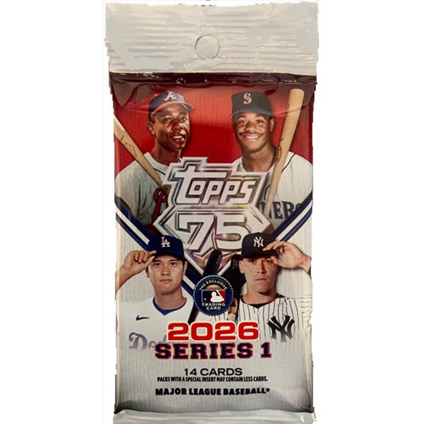 Topps Baseball Series 1 Pack 2026 Trading Cards FGC006540