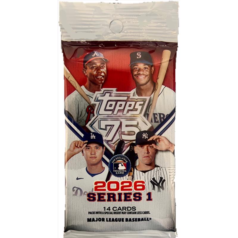 Topps Baseball Series 1 Pack 2026 Trading Cards