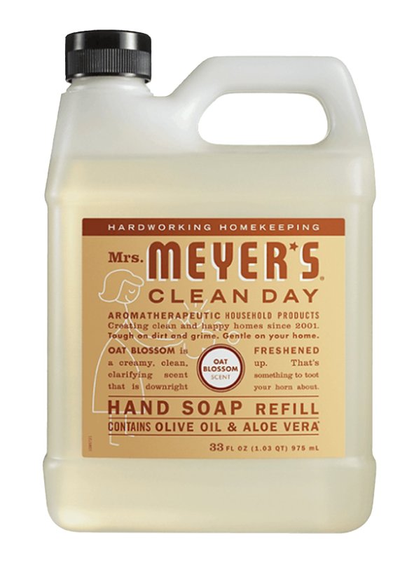 Mrs. Meyer's Liquid Hand Soap Refill, Oat Blossom, 33 OZ 11330