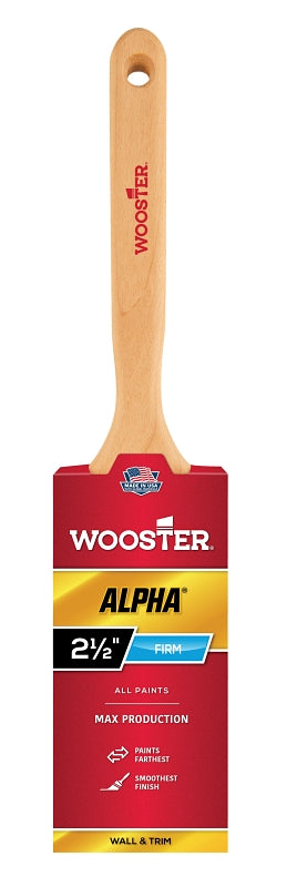 WOOSTER BRUSH 4232-2 1/2 Firm Sash Brush, 2-1/2"