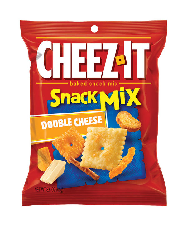 Cheez-It Double Cheese Snack Mix 3.5 oz Bagged 554730 (6-Pack)