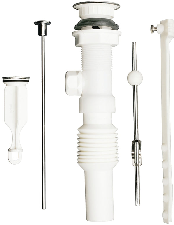 Plumb Pak PP812-70, Color Slip-Joint White Plastic