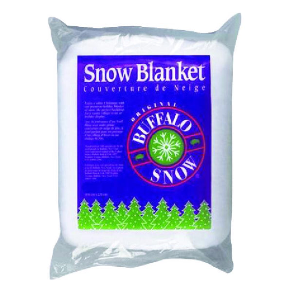 BUFFALO BATT & FELT CB1166 Snow Blanket for Christmas Decoration, 45 by 99-Inch, White CK2916