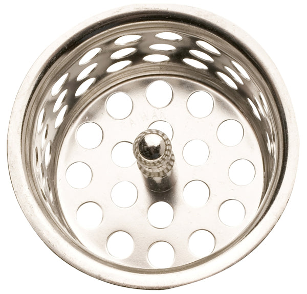 Plumb Pak PP820-30 PlumPak Sink Basket Strainer, Chrome