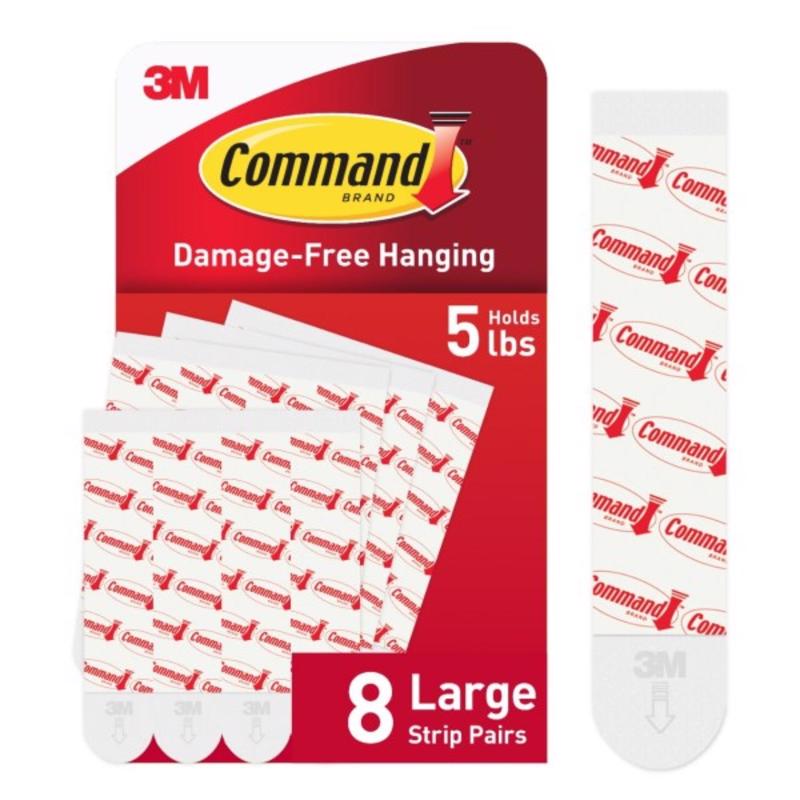 Command Strips Lg White [Case of 6] 17023-8ESF
